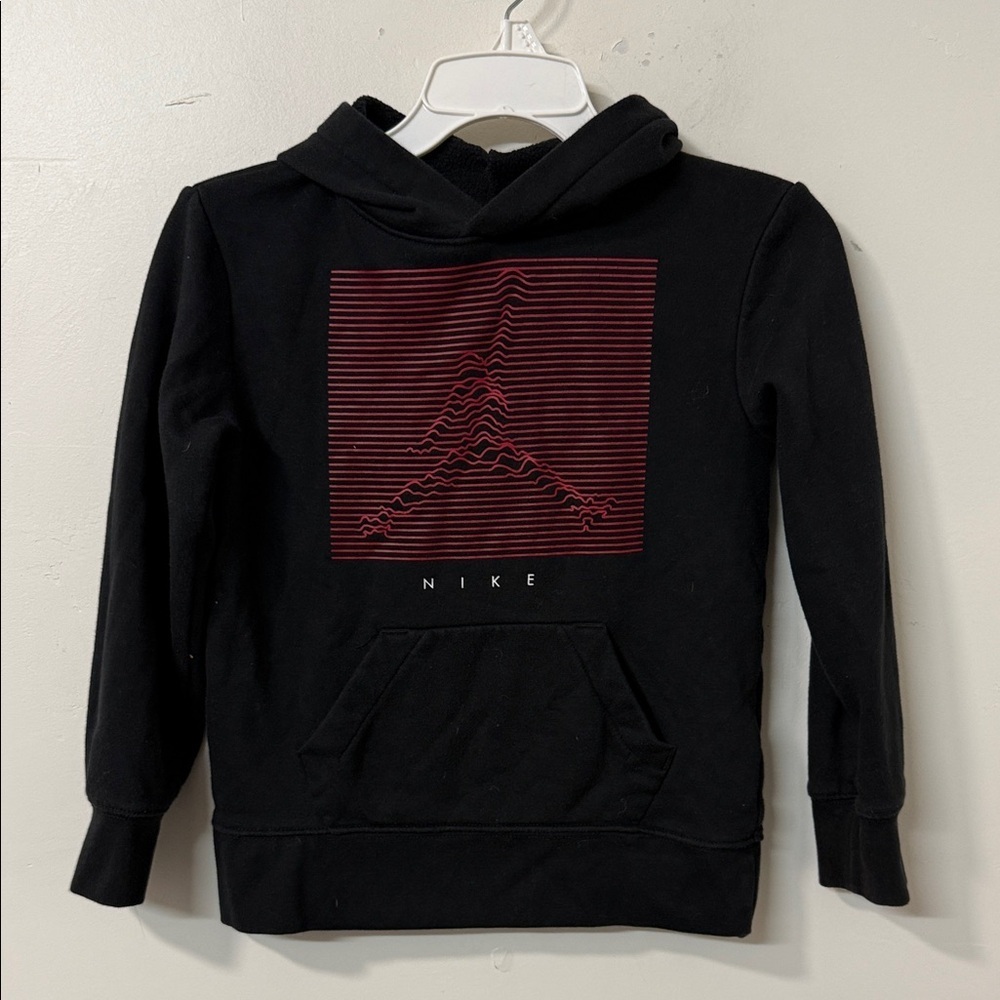 Jordan Black and Red Kids Hoodie
